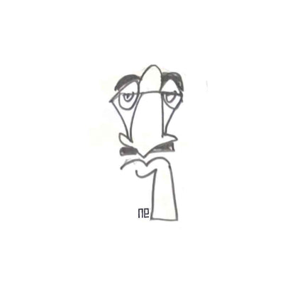 Nezih Danyal Tipler Kişiye Özel Sertifikalı Sınırlı Fine Art Karikatür Baskı NTP00472