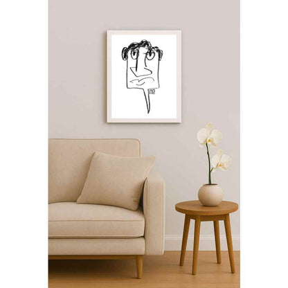 Nezih Danyal Tipler Kişiye Özel Sertifikalı Sınırlı Fine Art Karikatür Baskı NTP00473