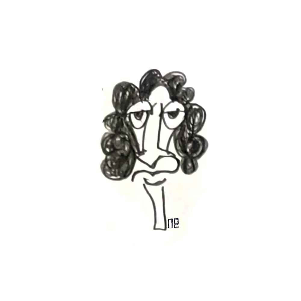 Nezih Danyal Tipler Kişiye Özel Sertifikalı Sınırlı Fine Art Karikatür Baskı NTP00477