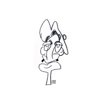 Nezih Danyal Tipler Kişiye Özel Sertifikalı Sınırlı Fine Art Karikatür Baskı NTP00481